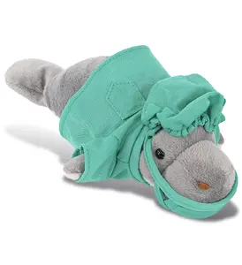 PLUSH DOCTOR - WILD COLLECTION PLUSH - 9" GREY MANATEE