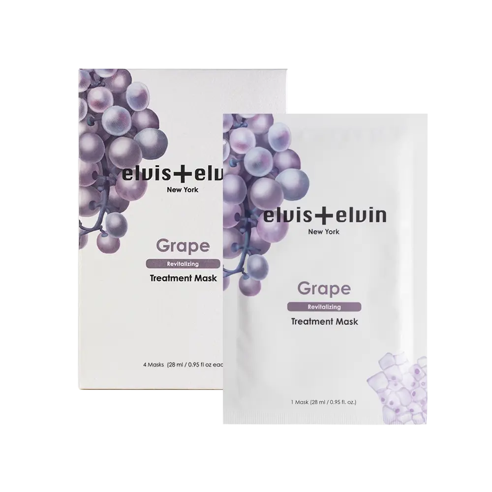 elvis+elvin | Grape Revitalizing Treatment Mask 3.0 (28ml / 112ml）