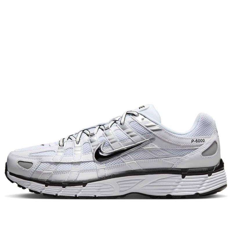 Nike P-6000 'White Metallic Silver Black' CD6404-107