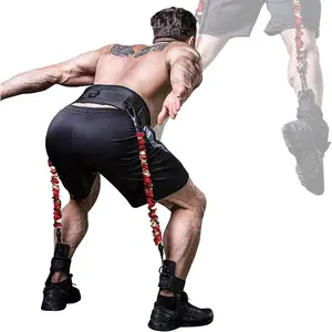 Vertical Jump Trainer for Volleyball Basketball  Gym, Jump Machine Resistance Bands, Easy to Carry, Adjustable Jump  Equipment