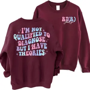 Personalized Rad Tech Sweatshirt - Custom Department and Name Radiology Sweater, Xray Tech Gifts