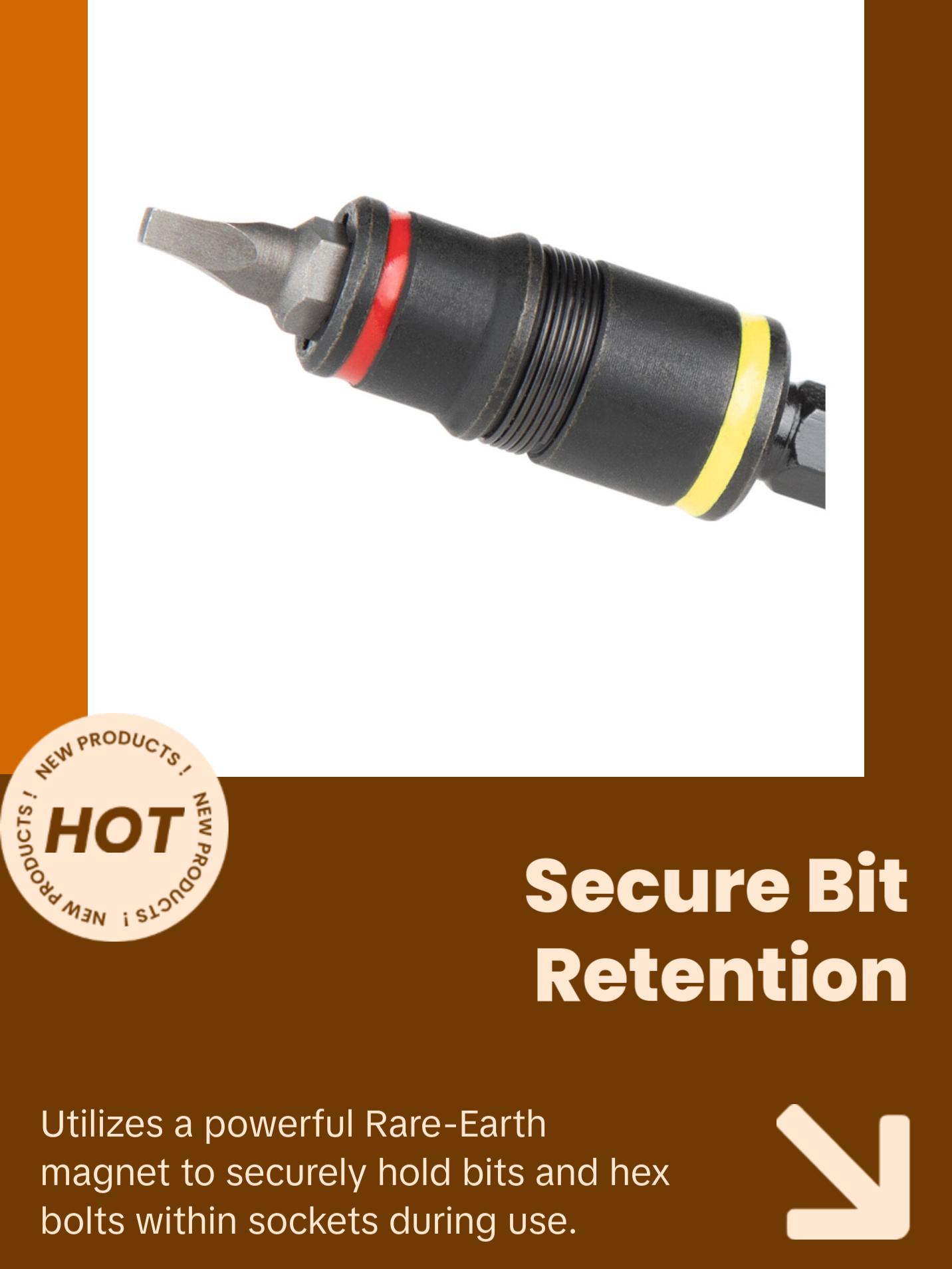 Klein Tools 32303HD 20-in-1 Impact Driver Set with Screwdriver Bits and Flip Sockets