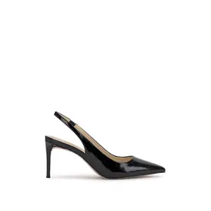 Souli Sling Back Heel in Black Patent Footwear Classy
