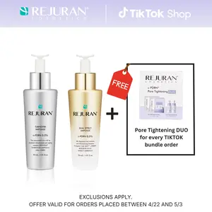 REJURAN Turnover Ampoule 30ml & Dual Effect Ampoule 30ml Bundle