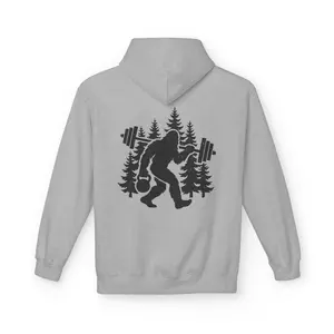 Bigfoot Gains Hoodie (front logo + back design) – Discipline Club Pullover