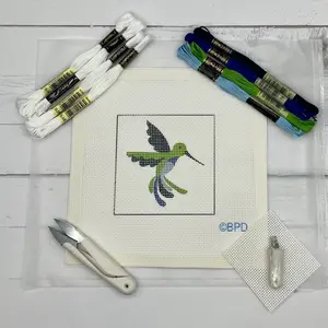 Hummingbird Needlepoint Kit