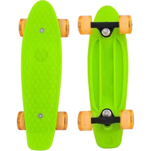 17inchX5inch Completed Skateboard Mini Cruiser Board with High Bounce PU Wheel