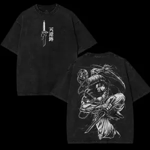 valentine shirts  Japan Classic Hot-blooded Anime Fan Tees Geto 6Suguru Print T-shirts Jujutsu Kaisen Tops Men Women Washed Short Sleeve Oversized