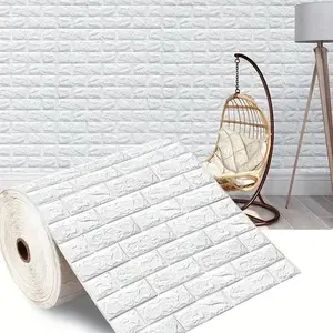 Stunning Starry Sky 3D Foam Wall Stickers, 50cm X 10m Large Roll, European Romantic Bedroom Backdrop, 3D Effect, Dreamy Atmosphere