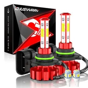 For Chrysler 200 300 2011 2012 2013 2014 2015 2PC 6000K LED Headlight Kit High/Low Beam Bulbs