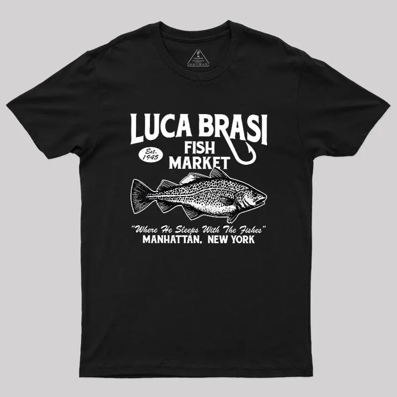 Luca Brasi Fishing Charters Geek T-Shirt,clothes for back to school,first day of school outfits