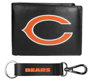 Siskiyou Sports NFL Bi-fold Wallet & Strap KeyChain