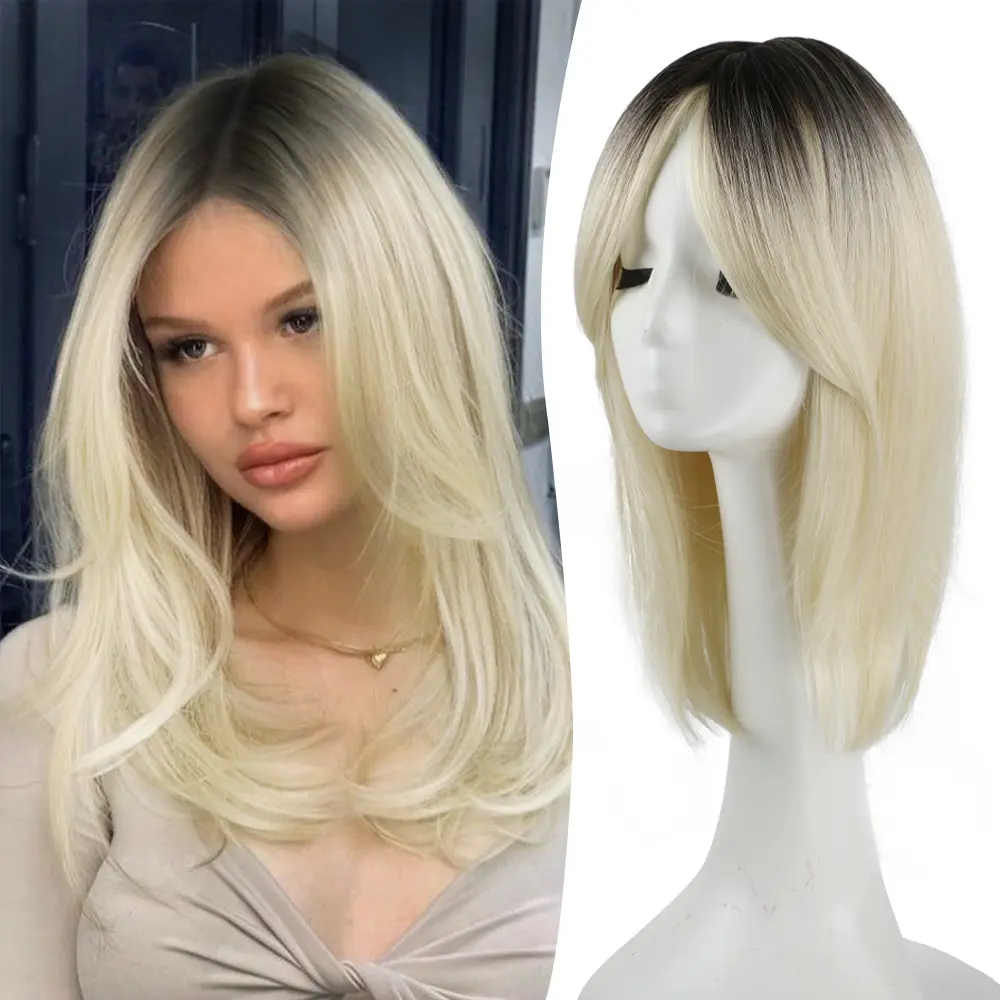 Blonde with Dark Root