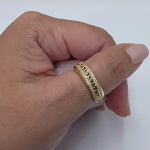 Golden Ring C5 Classic Gold-Plated Finish Lightweight Comfortable Elegant Timeless Style for Everyday Wear or Gifting