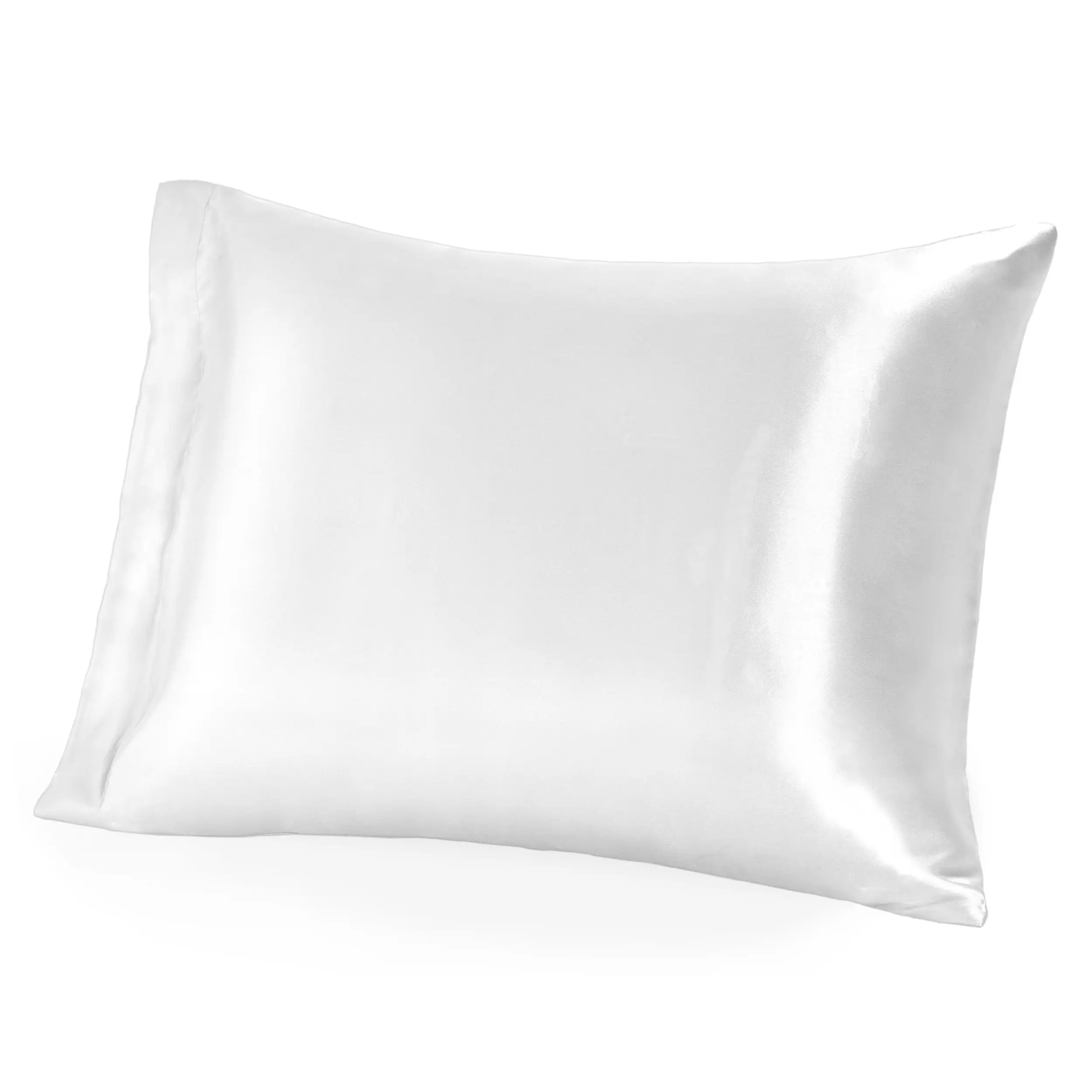 Bare Home Soft Mulberry Silk Pillowcase - Solid Color Bedding, Silk Bedding, Envelope Closure, Hair-Friendly, Skin-Beneficial