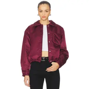 Steve Madden Selma Jacket in Wine