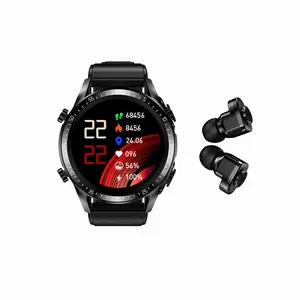 Tuanzi JM03 Wearable 2-in-1 Smart Wristwatch with Bluetooth Earbuds, 1.28-Inch Screen Electronic Device