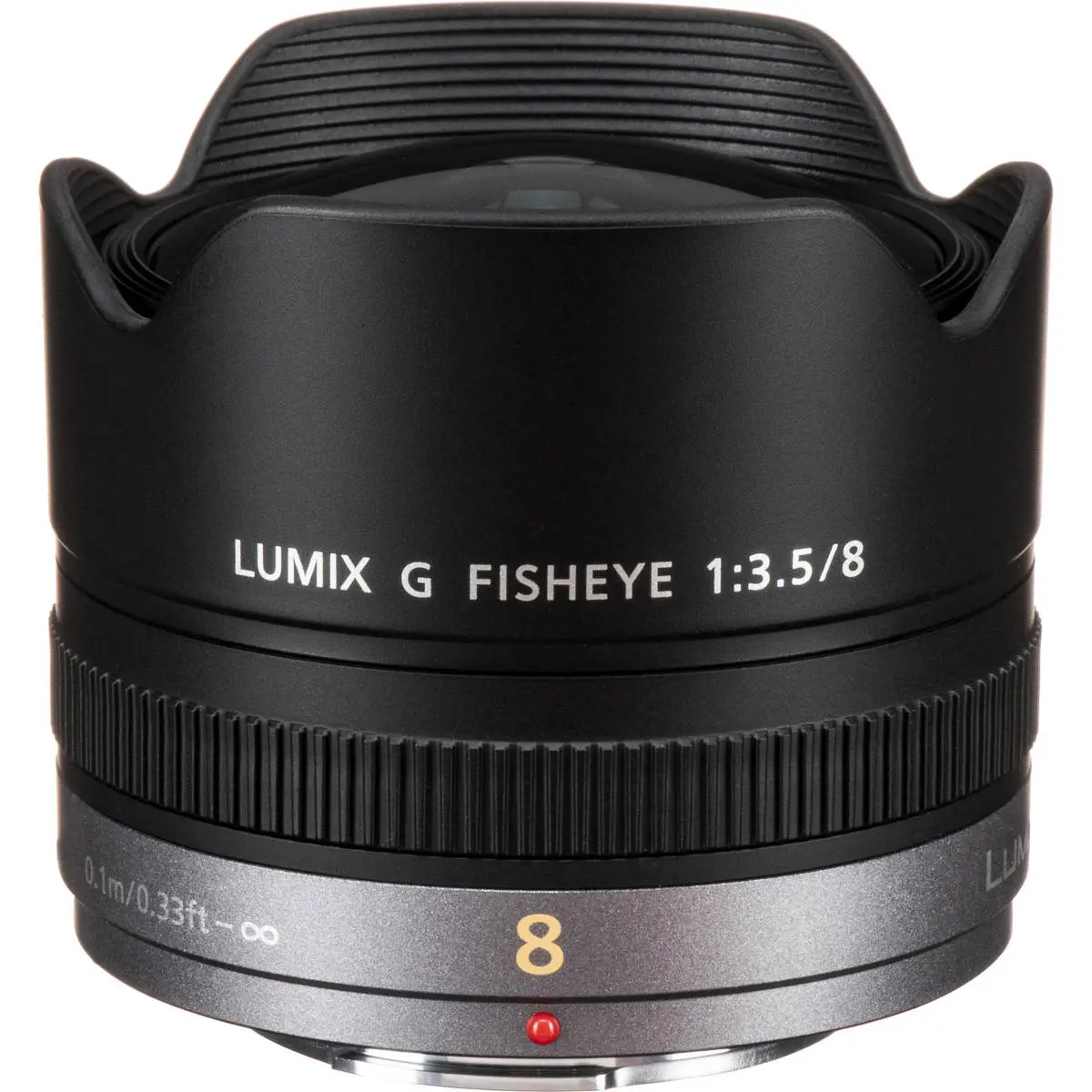 Panasonic LUMIX G Fisheye 8mm f/3.5 Lens for Micro Four Thirds - Open Box
