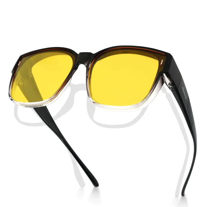 P1 Gradient Black Frame/Yellow Night Vision Lens