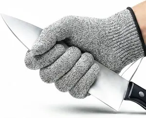 Cut Resistant Gloves Level 5, Food Safe Kitchen Safety Gloves, Anti Cut Gloves for Cooking, Gardening, Woodworking, Touchscreen Compatible