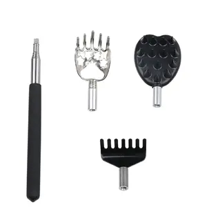 A home tickle with an interchangeable head that does not ask for a tickle