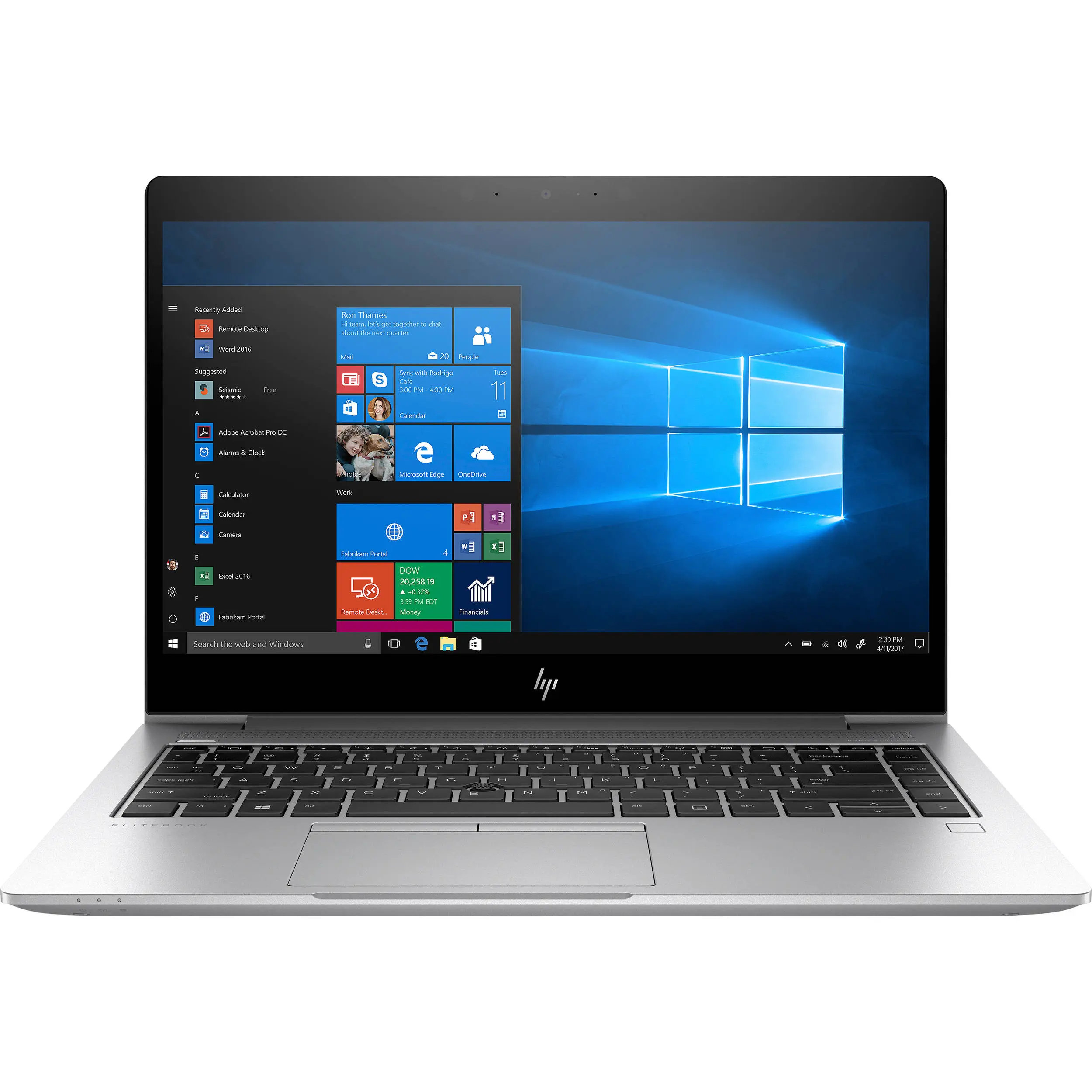 HP Elitebook 840 G6 14" i5-8365U Radeon 550X 16GB 256GB SSD W11P Low Batt Health