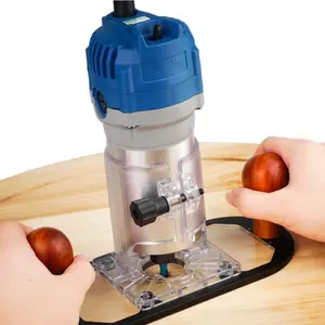 Wood Router Base for Edge Guide, Home Woodworking Trimming Machine Milling Groove Flip Engraving Trimming Opening Milling Base, Power Tool Accessories Hardware