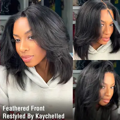 Deep Layers Straight Hair TikTok Shop