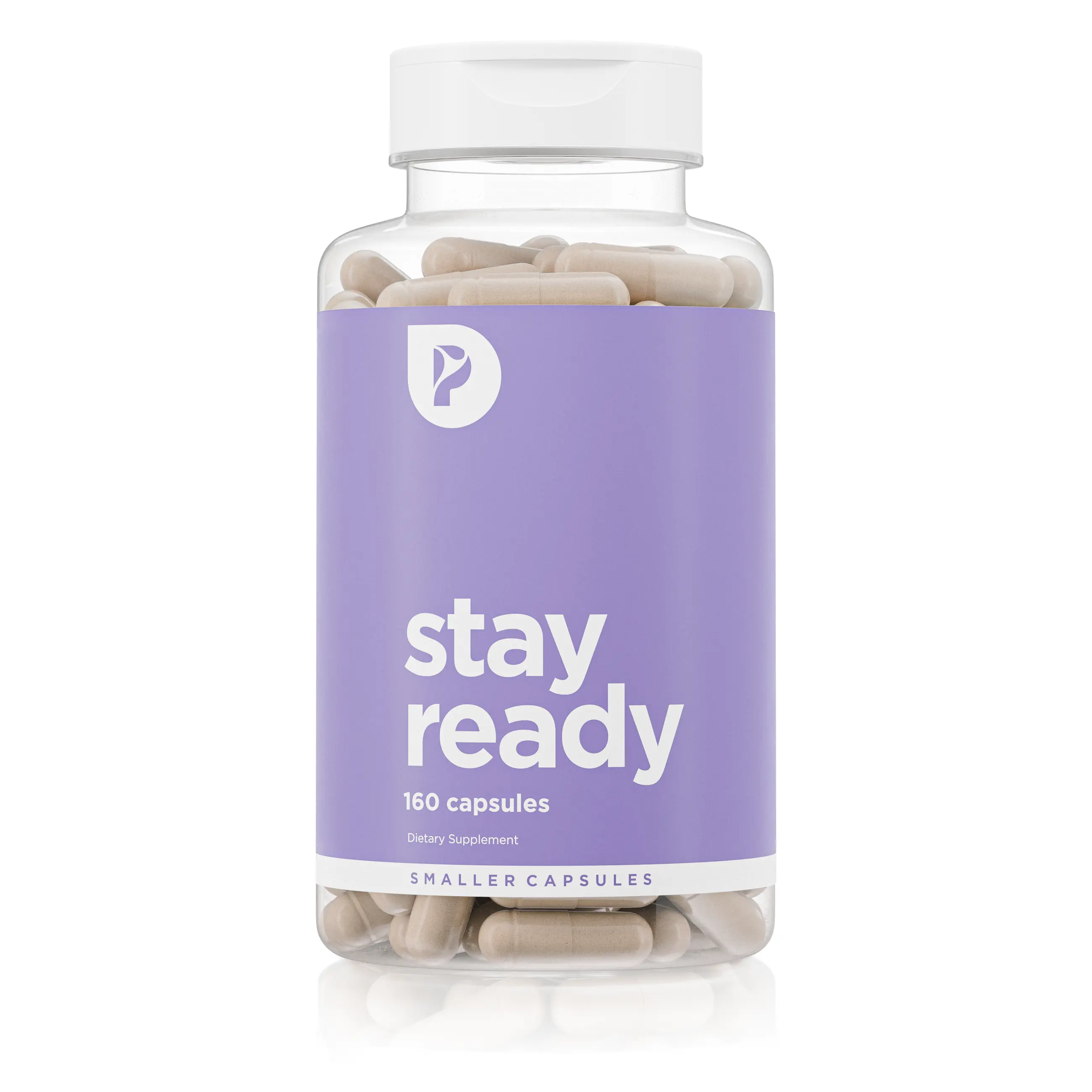 XS Stay Ready Fiber Capsules Supplement for Women & Men | Supports Digestive & Gut Health | Regularity