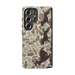 Hounds Chasing Deer Camo Tough Phone Case, Gift For Friends, Tough Case Phone, Magsafe Tough Phone, IP 17,16,15, 14, 13, 12, 11, X, Pro, Pro max, Plus, SS21-25, Ultra