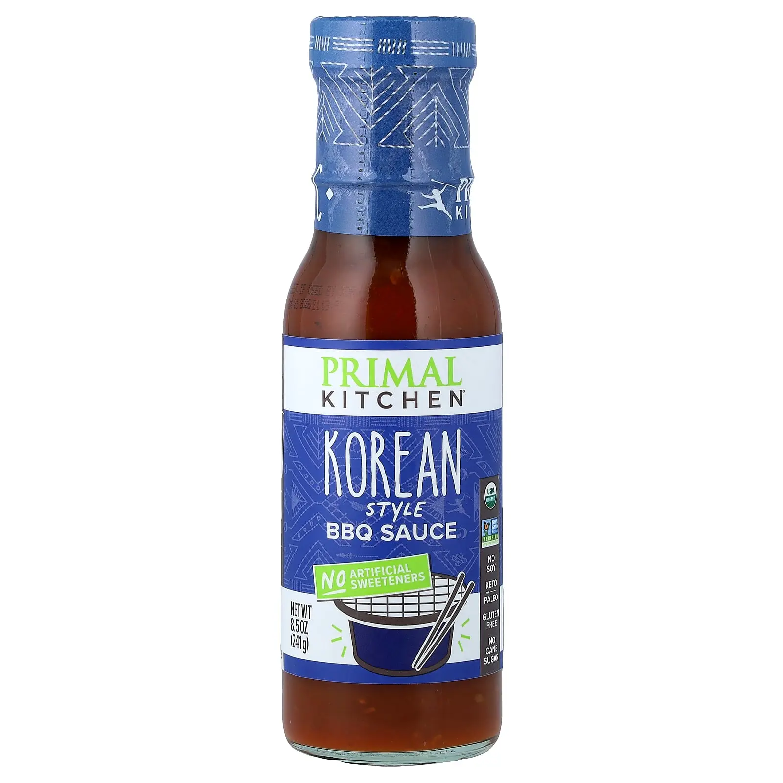 Primal Kitchen Korean Style BBQ Sauce, 8.5 oz (241 g)
