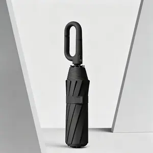 Large Windproof Rainproof Automatic Folding Umbrella, Sun and Rain Dual-Use Outdoor Umbrellas for Family Entertainment and Outdoor Activities, Foldable Automatic Umbrella, Portable Rain Umbrella, Wind Resistant Umbrella
