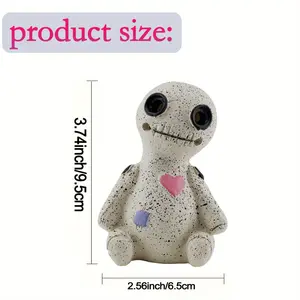 Cone Incense Burner Voodoo Doll Unique Incense Holder for Home Decoration Scented Perfume Aroma Fragrance 2 Pack