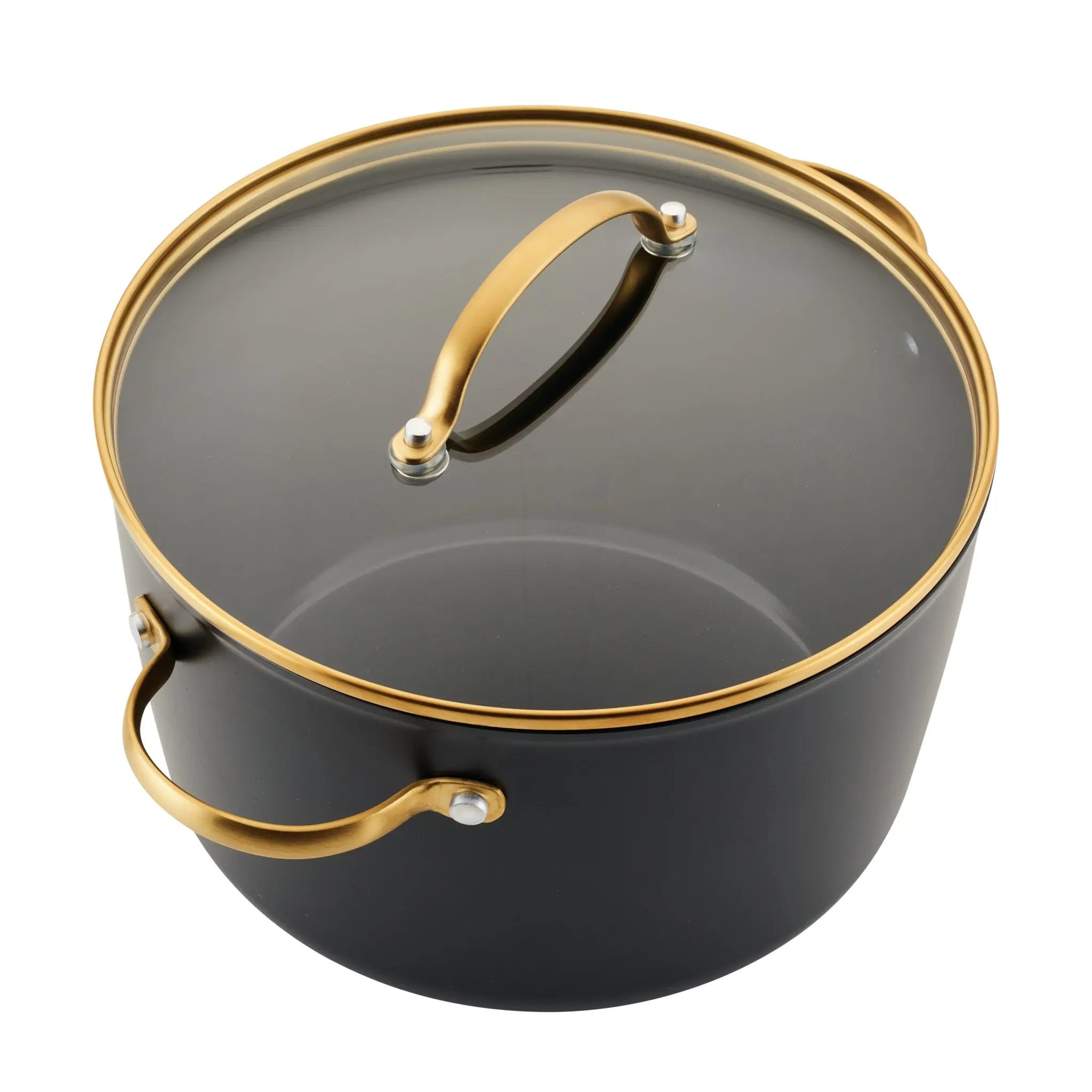 Forged Induction 6-Quart Ceramic Nonstick Stockpot with Lid