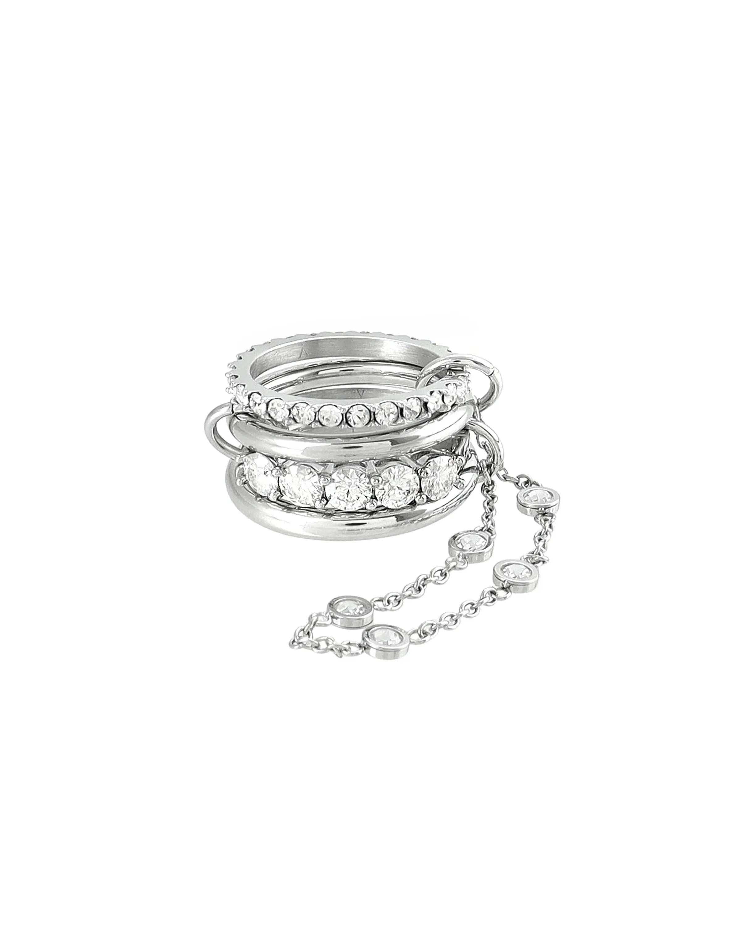 SILVER CORE CHAIN RING SILVER CORE CHAIN RING