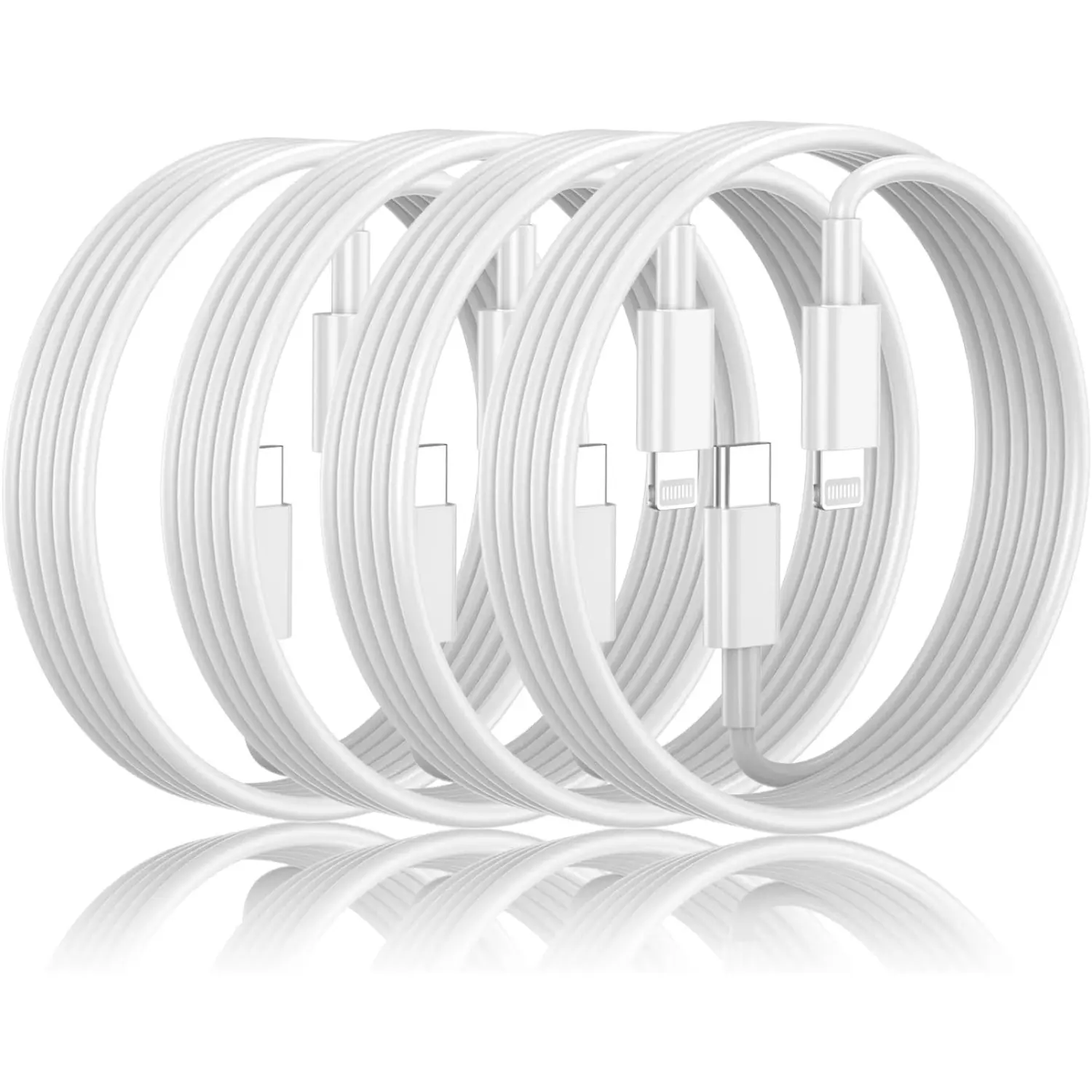 4Pack USB C to Lightning Cable 6ft,For iPhone Charging Cord Compatible with iPhone 14/13/13 Pro/13 Pro Max/12/12 Pro/12 Pro Max/SE 3/11