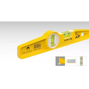 STABILA (25100) 10" Type 81 SM Die Cast Magnetic Torpedo Level
