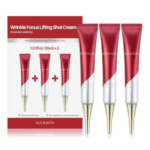 ISA KNOX - Wrinkle Focus Lifting Shot Cream Special Set (Value Pack of 3) | INNOVATIVE KOREAN "GLUE" CREAM FILLS IN WRINKLES, SYNTHESIZES COLLAGEN