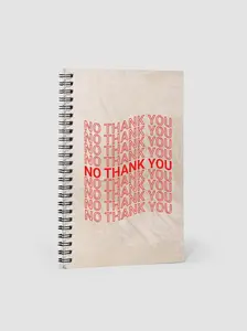 No Thank You Notebook