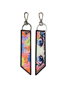 Poison Maiden Jet Tag Keychain