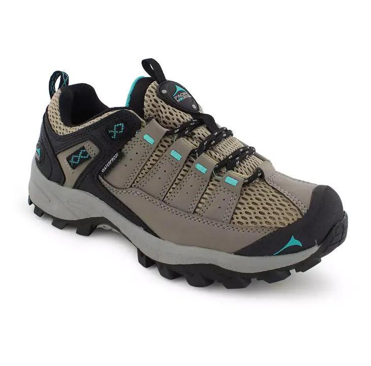 Pacific Mountain Coosa Lo Women's Waterproof Hiking Shoes, Women's Mountaineering Shoes, Women's Waterproof Hiking Shoes, Women's Hiking Shoes, Pacific Mountain Women's Outdoor Shoes