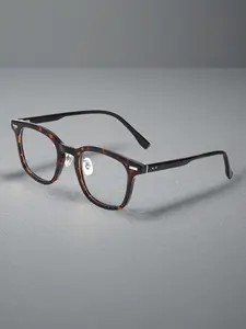 Caterside Ultra-Light Tr90 Light Blocking Glasses, Unisex Minimalist Design, Perfect for Office, Travel, Cycling, Music Festivals
