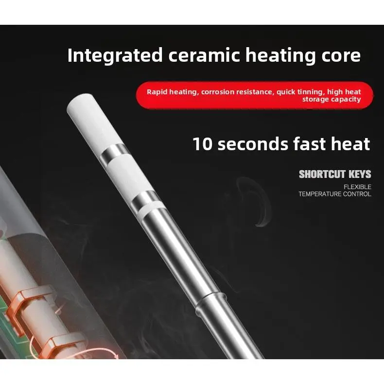 Safe USB Wireless Soldering Iron - Compact Household Welding Pen Tool for Home Repairs, Ideal for DIY Enthusiasts (Note: Headphones keyword is irrelevant and cannot be naturally integrated per product core attributes)