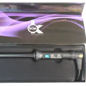 HSK #23 19MM BLACK TOURMALINE CERAMIC BARREL HAIR CURLER
