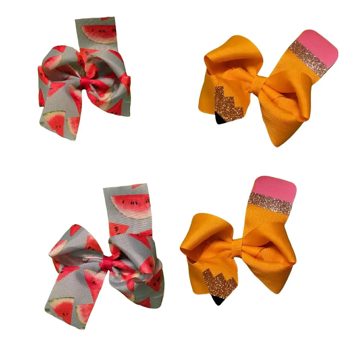 Gorgeous Twisted Boutique Two-Tails Hairbow