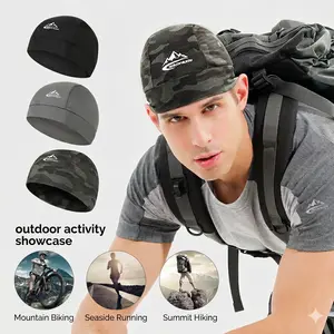 Men's 3-Pack Cooling Skull Cap - Universal Breathable Mesh, Quick-Dry Helmet Liner for Cycling, Running - Lightweight Adult Beanie, Adults Gifts for Runners free shipping