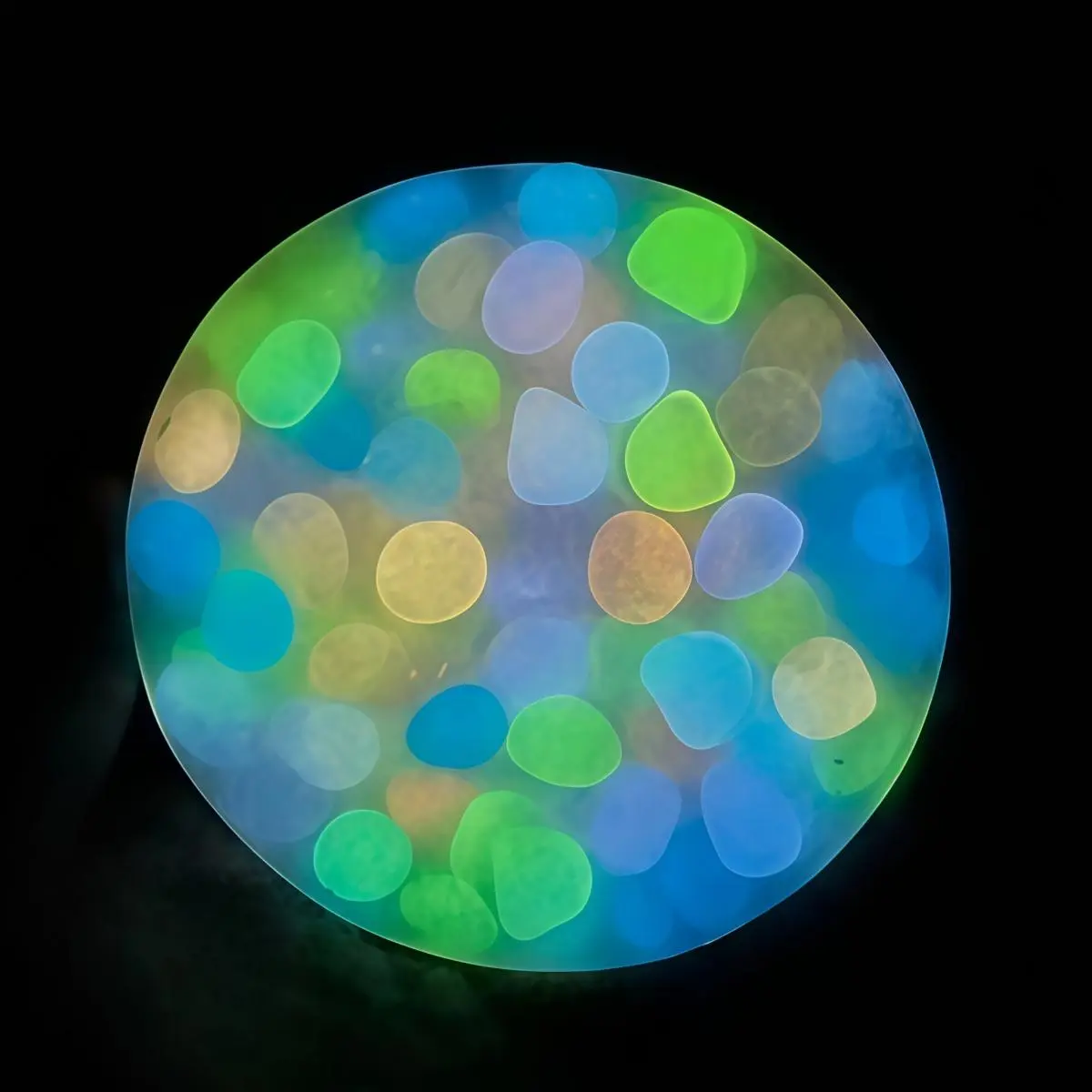 Adult Peeling Stress-Relief Toy - Color-Changing Luminous Stone, Stress-Busting Gadget, Fathers Day Gifts, Back to School Classroom Must-Haves