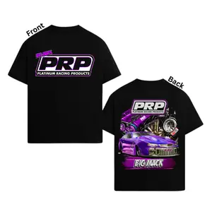 PRP Big Mack Shirt, Purple JDM Drift Car Graphic Tee, Turbo Build Street Racing T-Shirt, Performance Car Culture Apparel, Gearhead Gift for Men Women