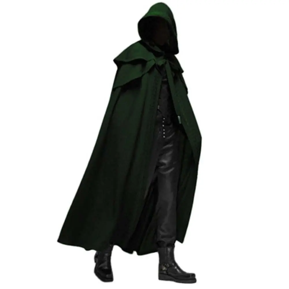 Green Gothic cape