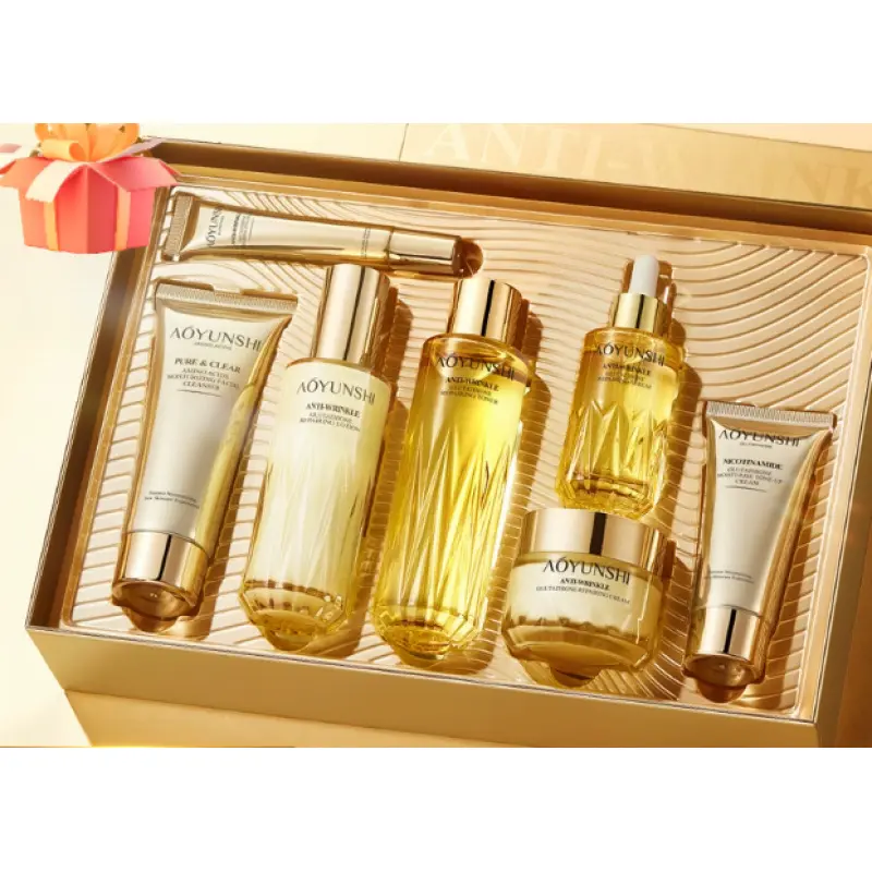 7-Piece Glutathione Skincare Gift Set Nourishing Moisturizing Hydrating Kit  Soothing Repair